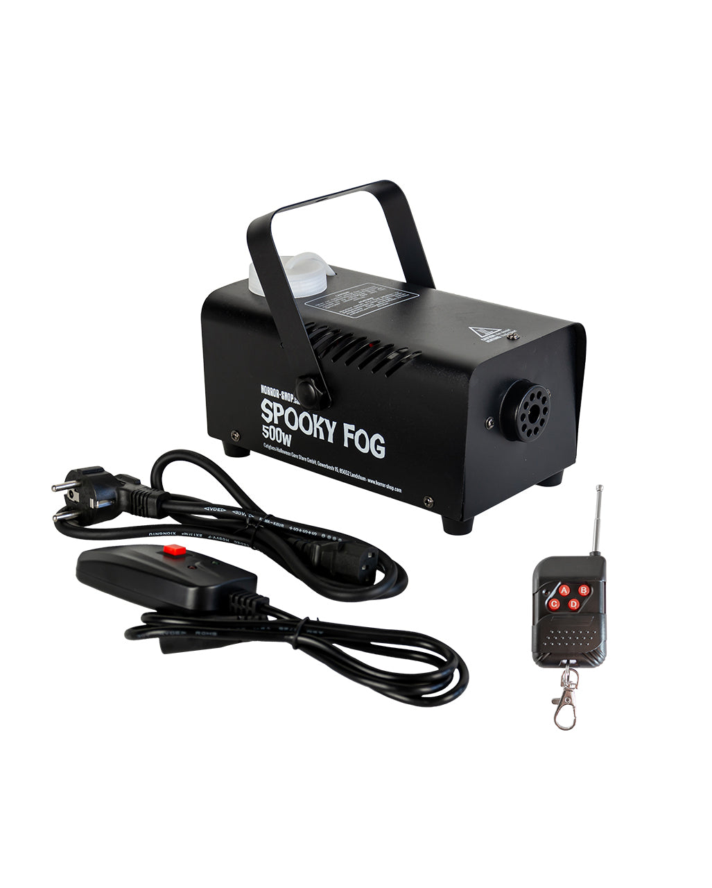 Spooky Fog 500W Nebelmaschine mit Funkfernbedienung
