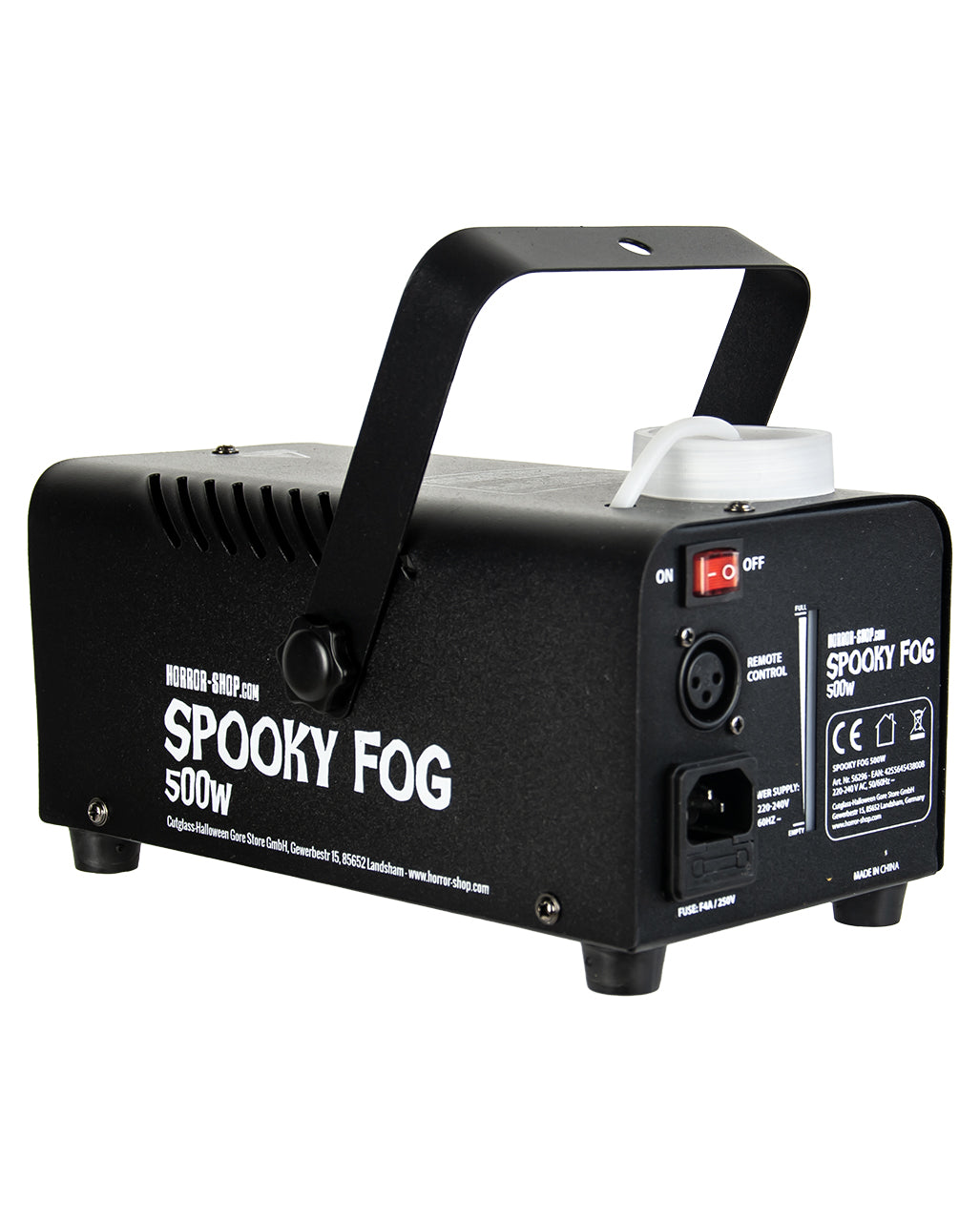 Spooky Fog 500W Nebelmaschine mit Funkfernbedienung