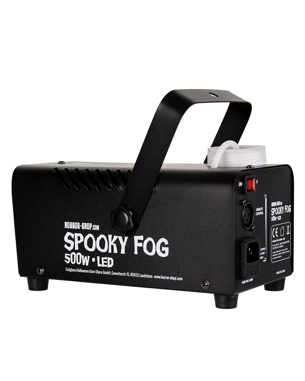 Spooky Fog + RGB LED 500W Nebelmaschine mit Funkfernbedienung
