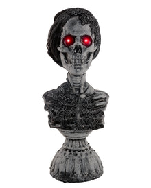 Spooky Geisterstatue "Lady Gruesome" mit Licht & Sound 38cm