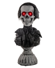 Spooky Geisterbüste "Sir Gruesome" mit Sound & Licht 38cm