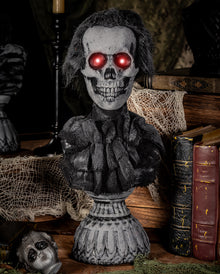 Spooky Geisterbüste "Sir Gruesome" mit Sound & Licht 38cm