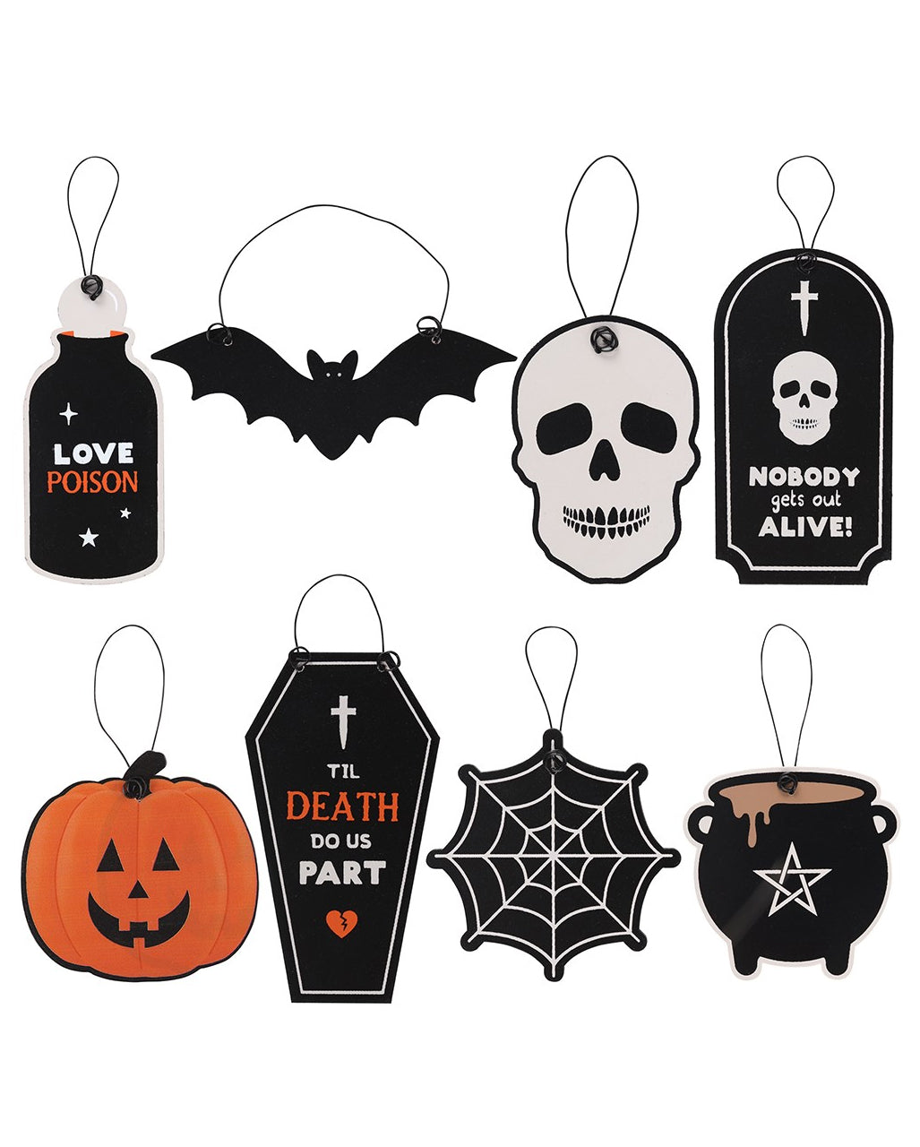 Spooky Halloween Mini Schild
