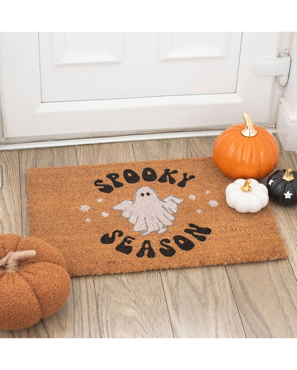 "Spooky Season" Door Mat With Ghost 60x40cm