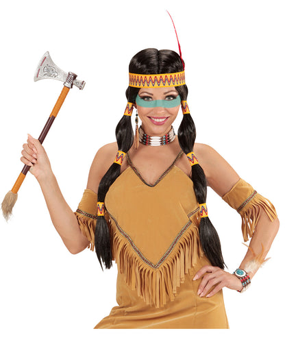 Squaw Indianerperücke