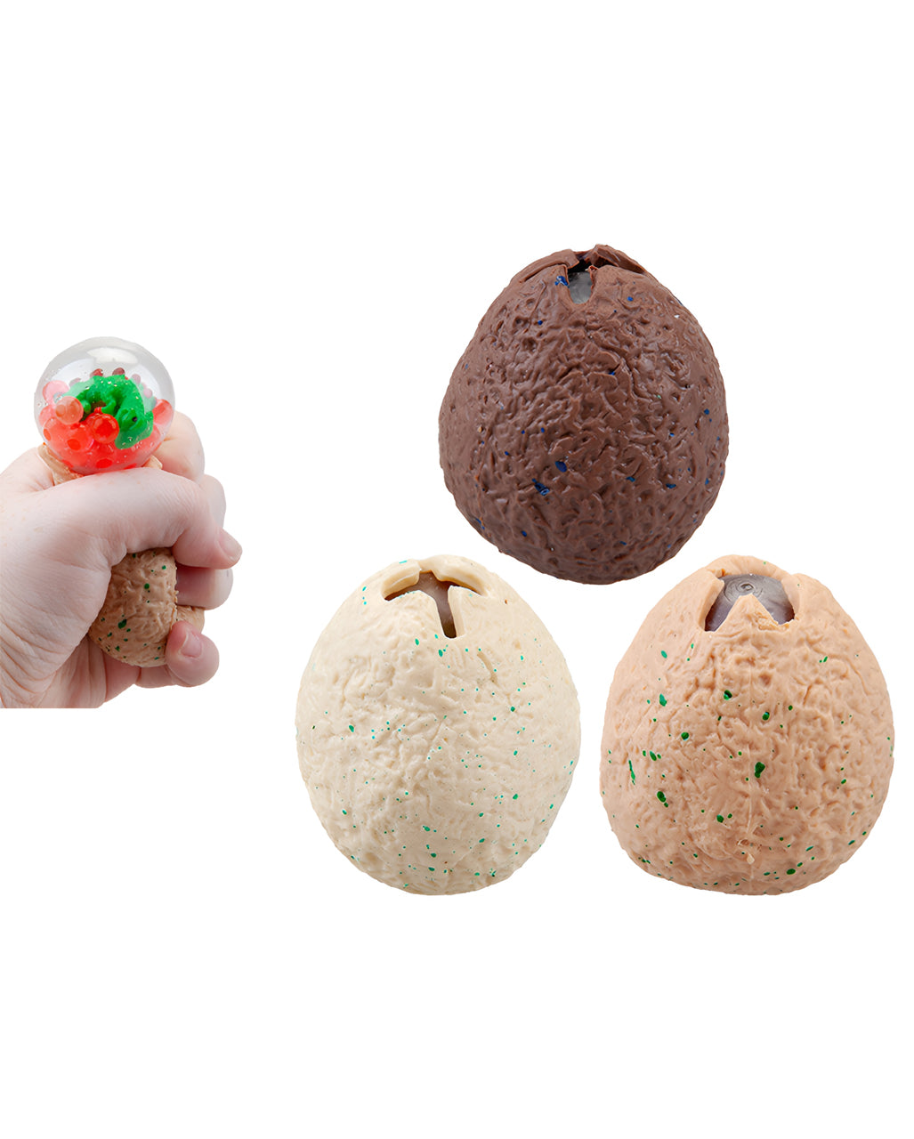 Squishy Dino Egg With Dinosaur