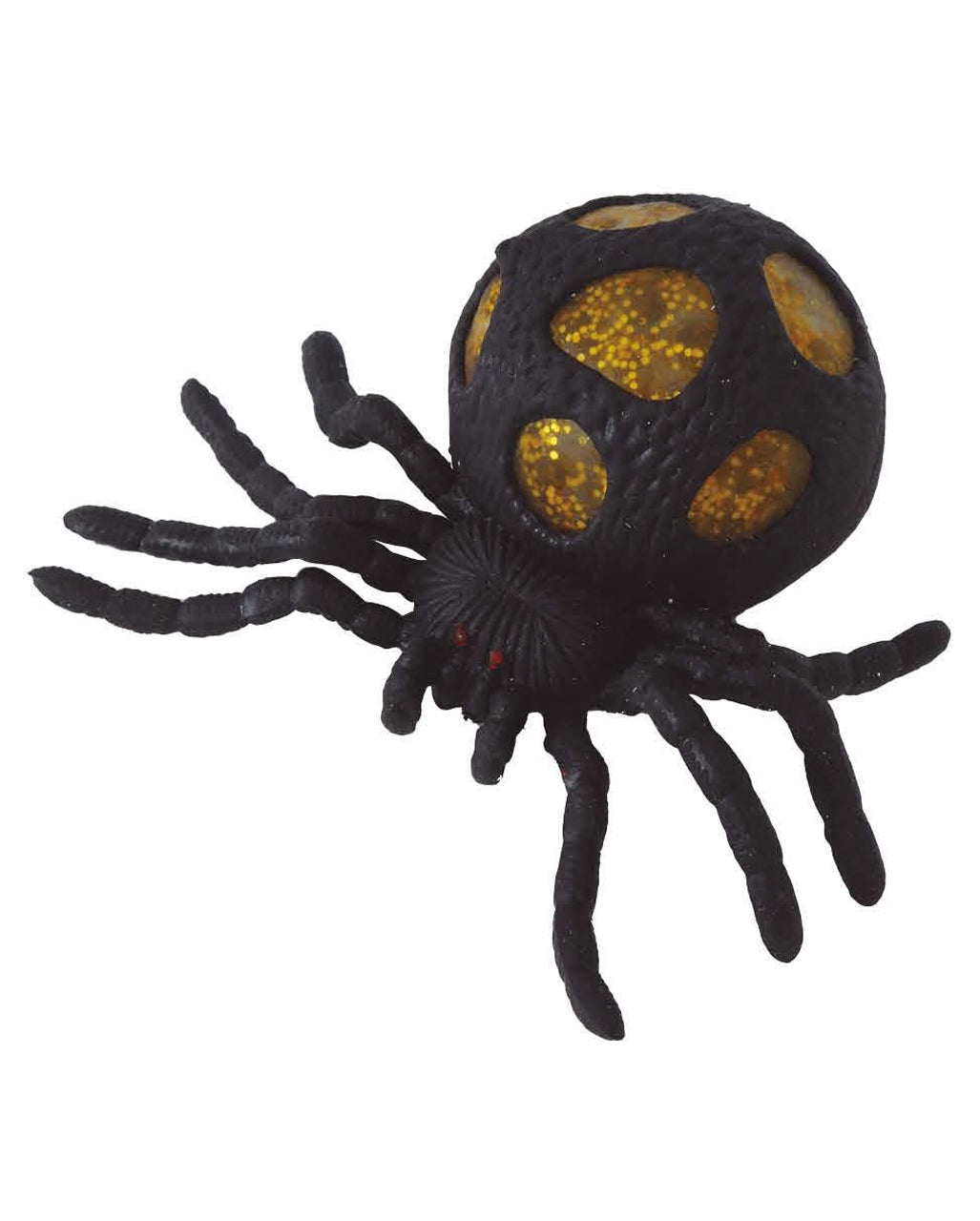 Squishy Spinne mit Glitzer Bubble Beads Schleimkörper