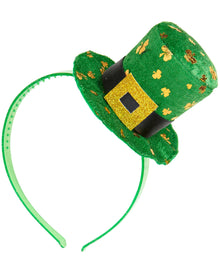 Mini Hut-Haarreifen für St. Patricks Day