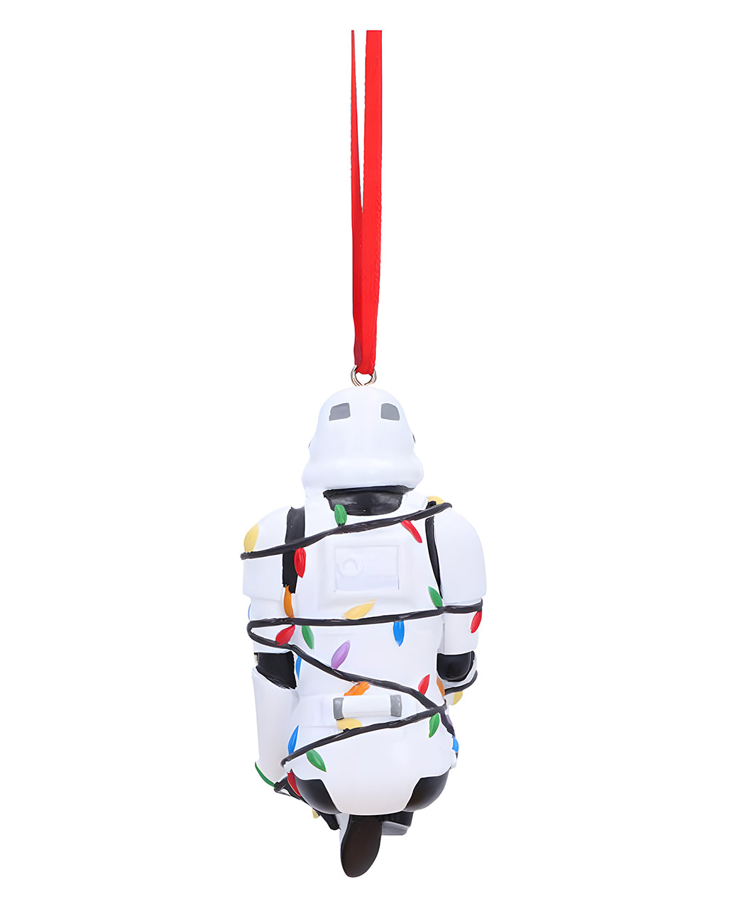 Star Wars Stormtrooper in Lichterkette Christbaumkugel 9cm