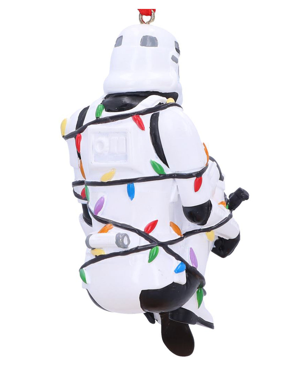 Star Wars Stormtrooper in Lichterkette Christbaumkugel 9cm