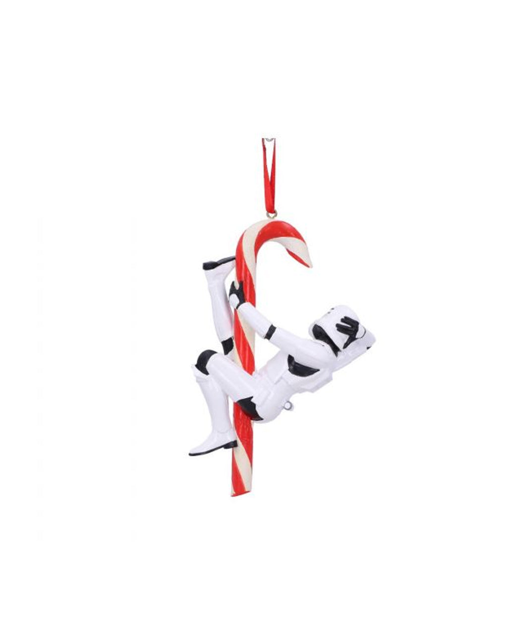 Stormtrooper mit Candy Cane Weihnachtskugel Star Wars