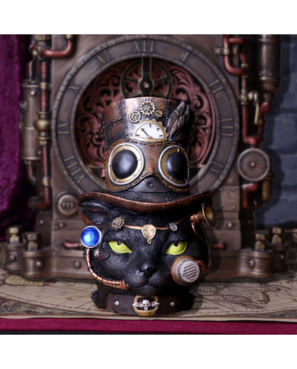 Felius Moog Steampunk Katzen Figur 28,8cm