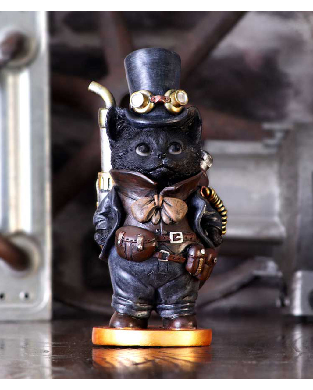 Steamsmith's Steampunk Katzenfigur 19,5cm
