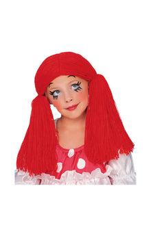 Kinderperücke Stoffpuppe
