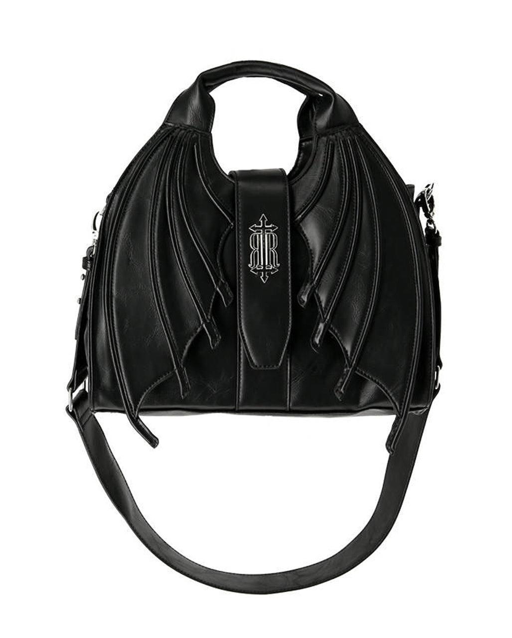 Succubus Gothic Handbag With Bat Wings