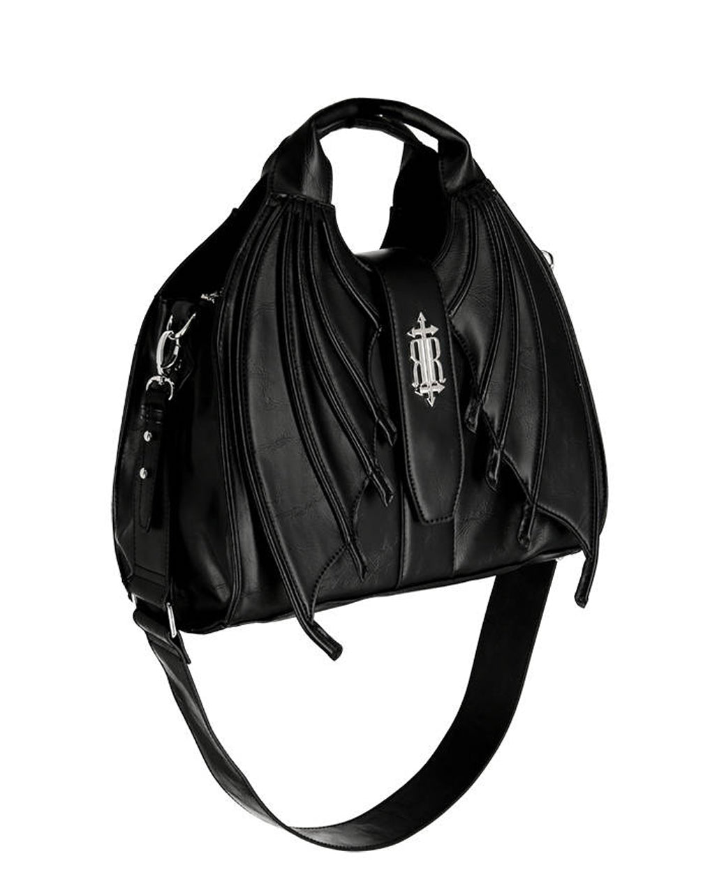 Succubus Gothic Handbag With Bat Wings