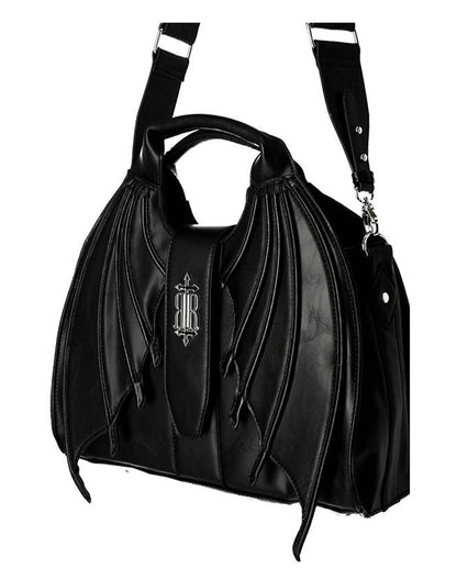Succubus Gothic Handbag With Bat Wings