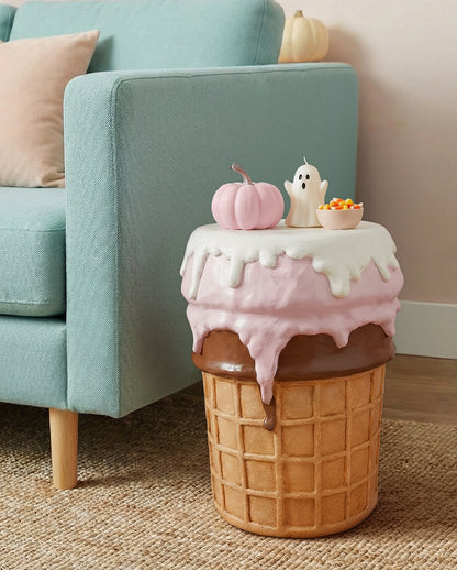 Summerween Eiscreme Hocker 47cm