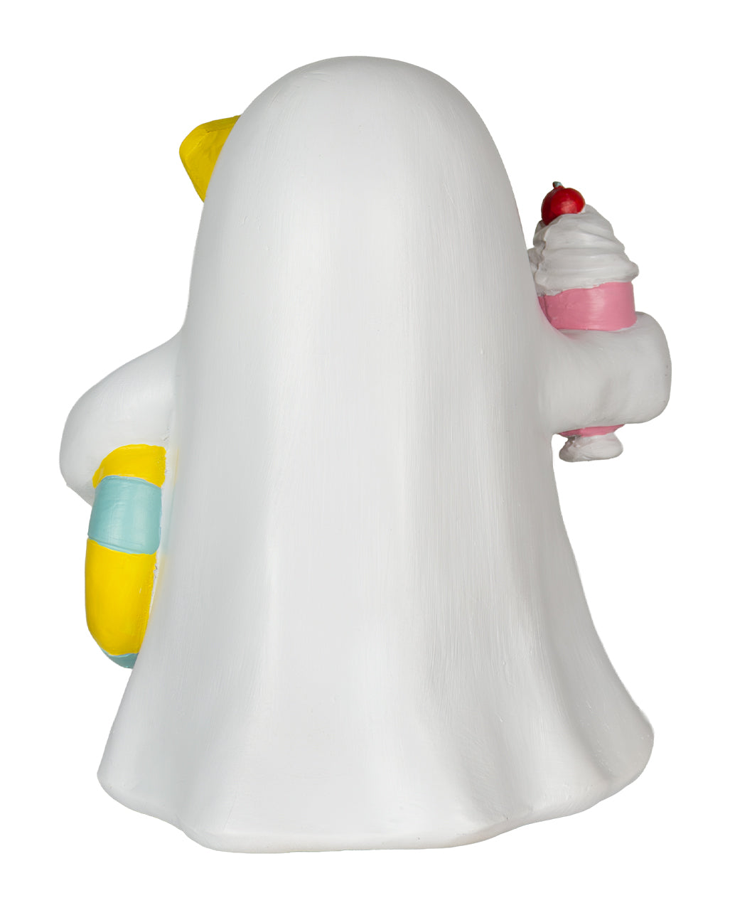 Summerween Geist mit Milkshake & Schwimmreifen 15,5cm