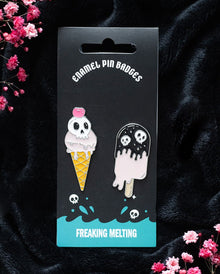 Sweet & Spooky Ice Cream Pins 2 St.