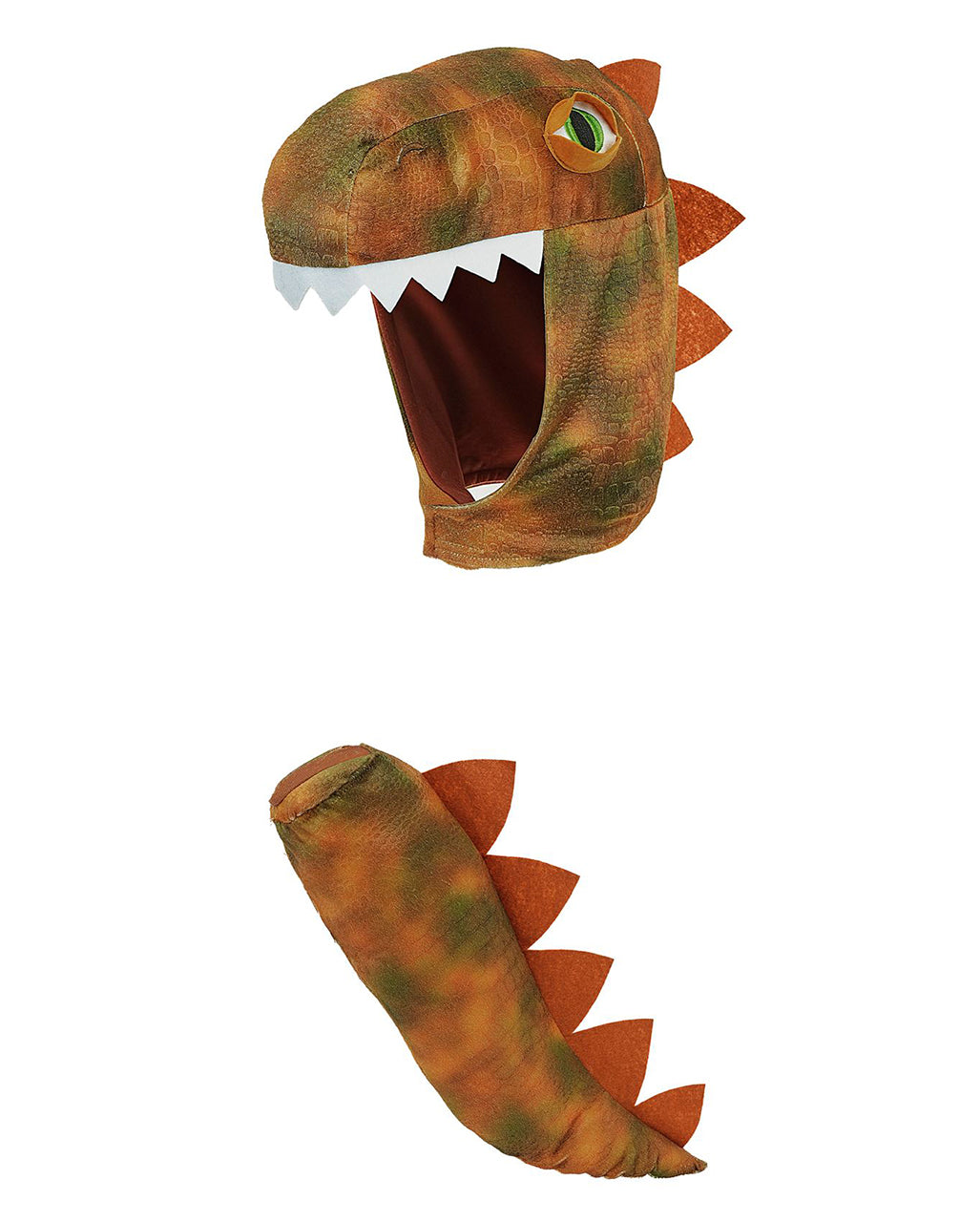 T-Rex Jumpsuit Kinder Kostüm mit Mütze