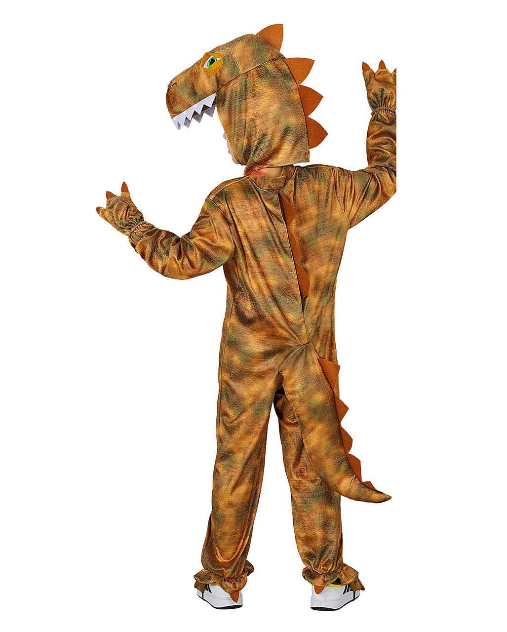 T-Rex Jumpsuit Kinder Kostüm mit Mütze