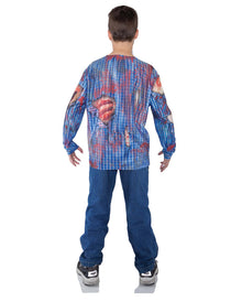 Zombie Shirt mit Realistic Print
