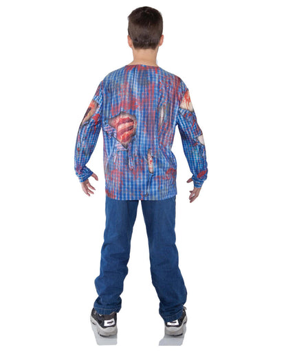 Zombie Shirt mit Realistic Print
