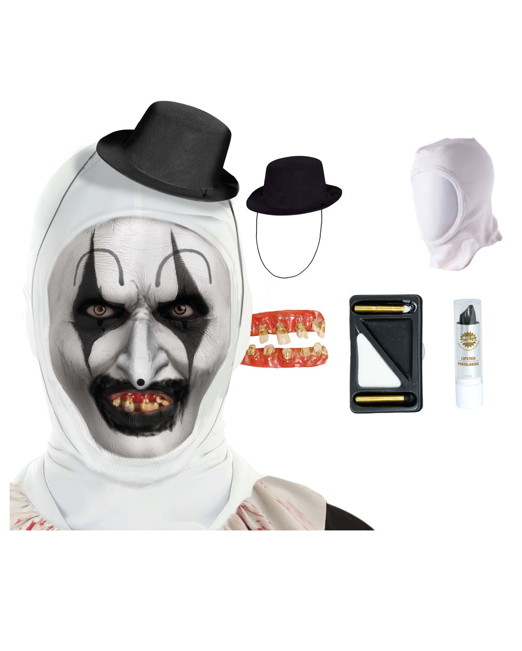 Terrific Killer Clown Set 5-tlg.