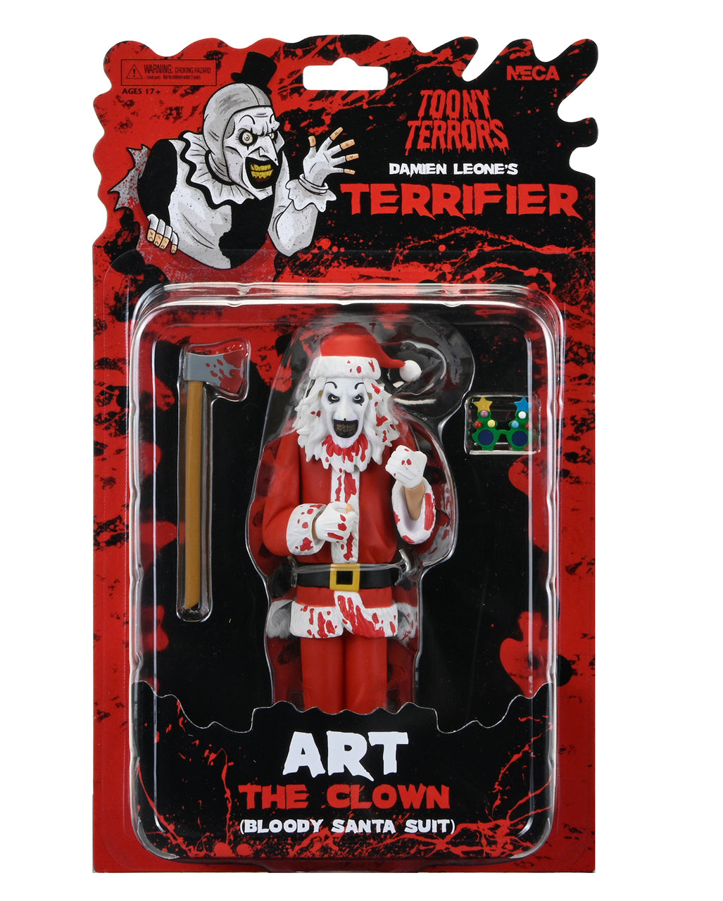 Terrifier 3 Santa Suit Art The Clown Bloody 15cm