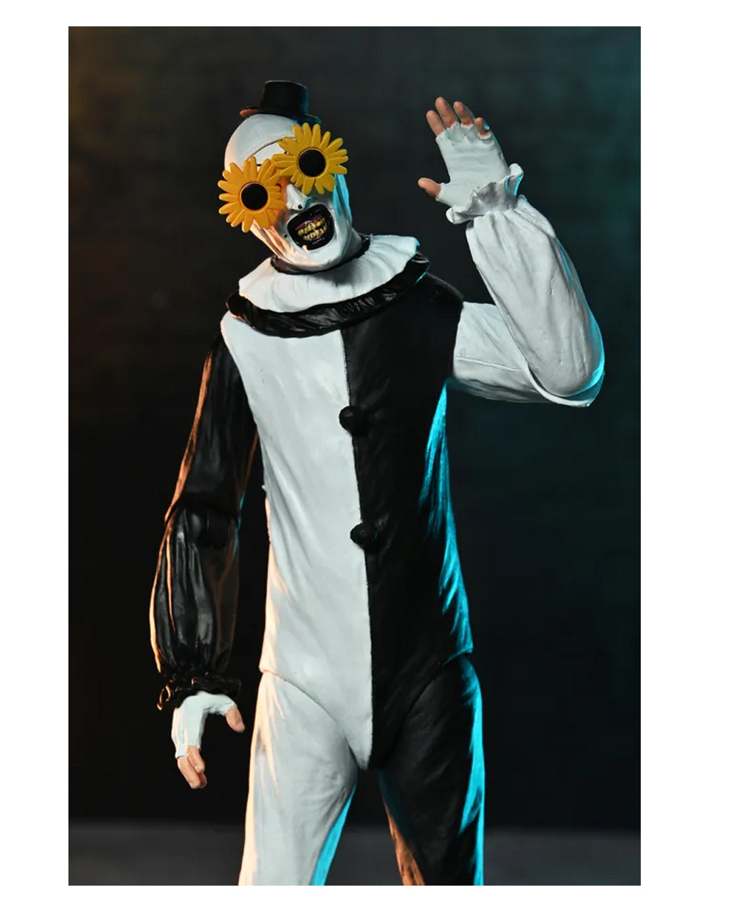Terrifier 2 Art The Clown & Little Pale Girl NECA Actionfigur 17,5 cm