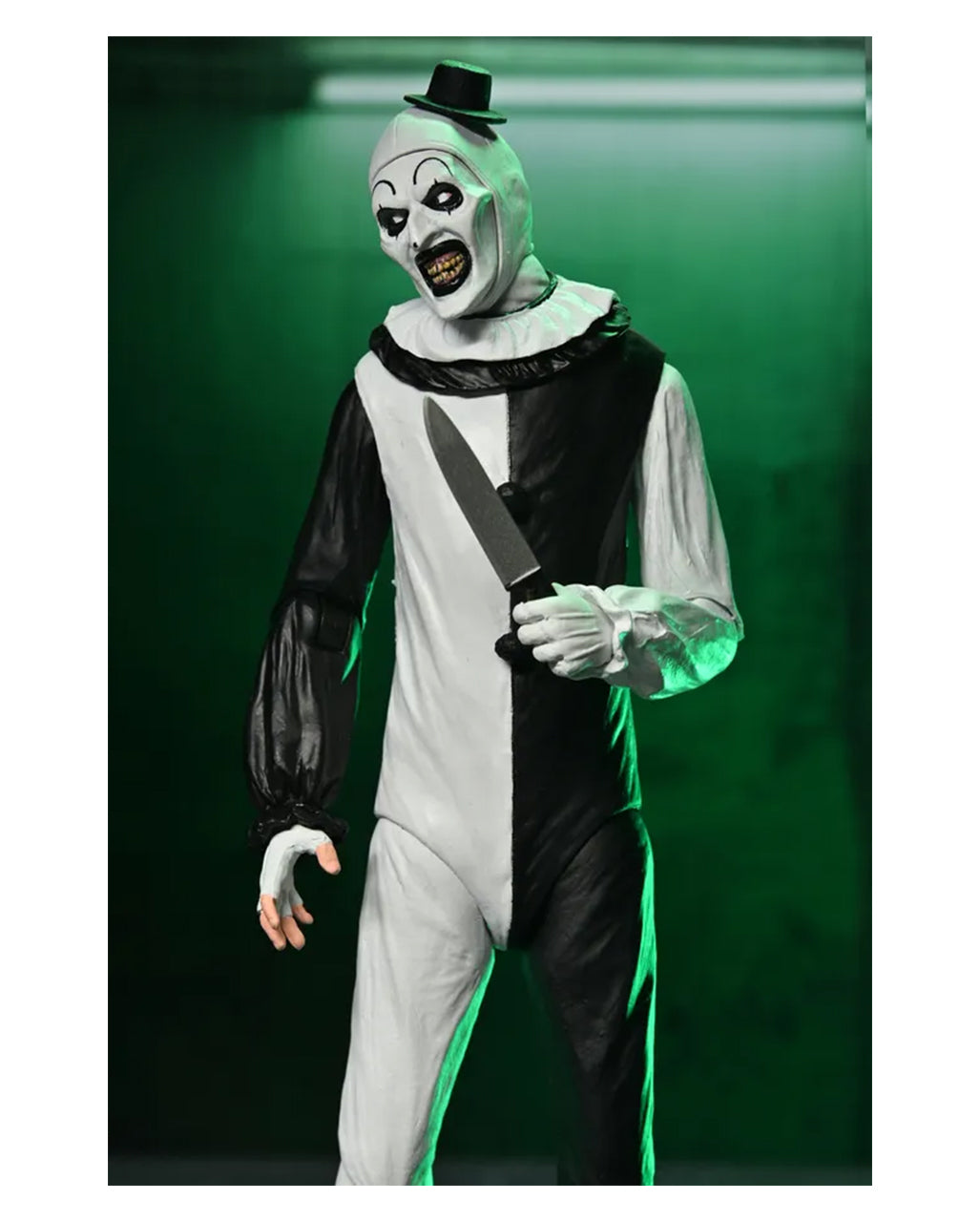 Terrifier 2 Art The Clown & Little Pale Girl NECA Actionfigur 17,5 cm