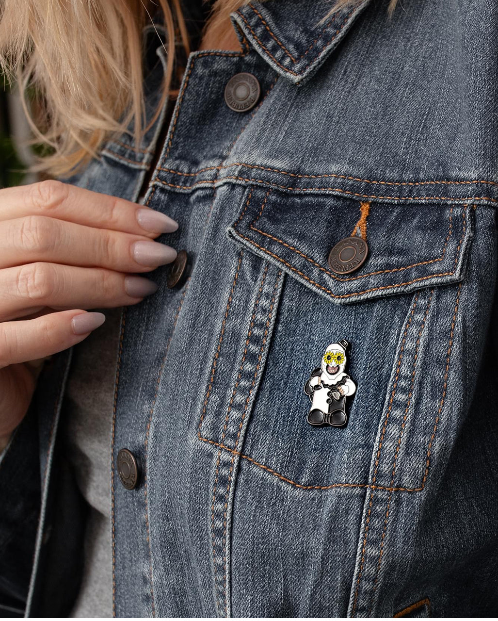 Art The Clown Terrifier Emaille Pin
