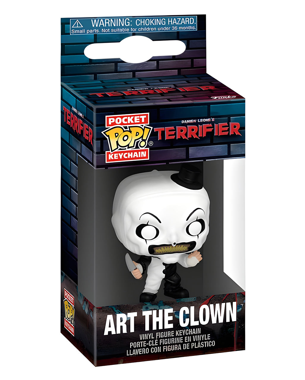 Terrifier Art the Clown Funko POP! Schlüsselanhänger 4cm