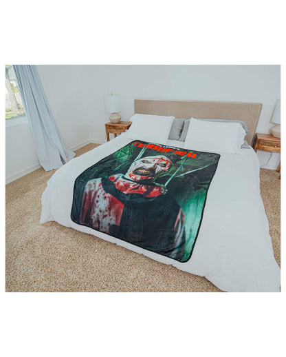 Terrifier 2 Art the Clown Tagesdecke 152 x 114cm