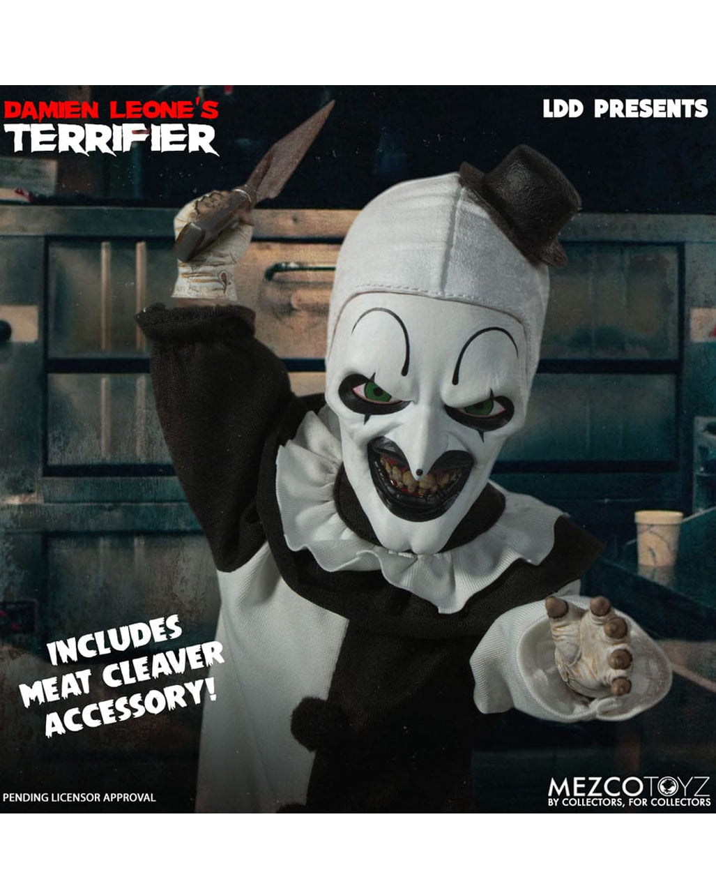 Terrifier LDD Art the Clown Actionfigur 28cm