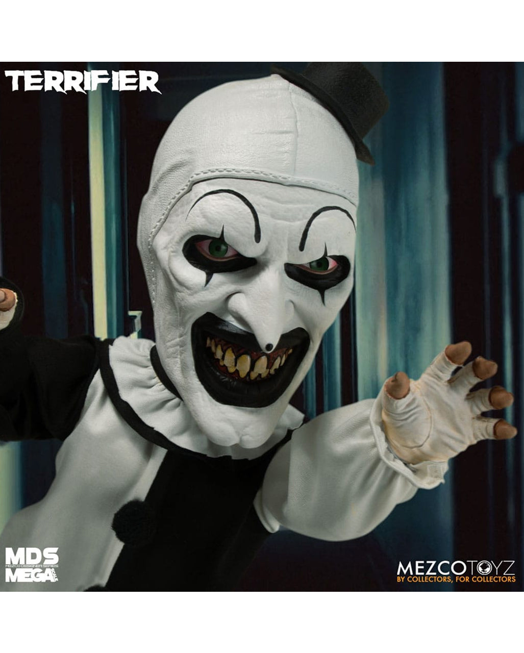 Terrifier MDS Mega Scale Puppe Art the Clown mit Sound 38cm