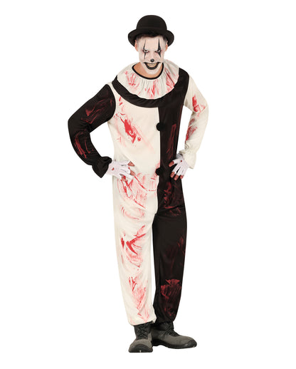 Blutiger Terror Clown Teenager Kostüm 14-16 Jahre