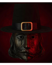Thanksgiving - John Carver Burnt Maske