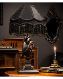 Schwarze Anatomische Herz Lampe 64cm