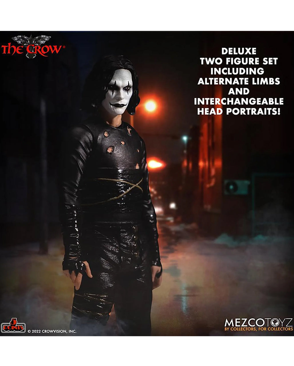 The Crow 5 Points Deluxe Actionfigur Set 10cm