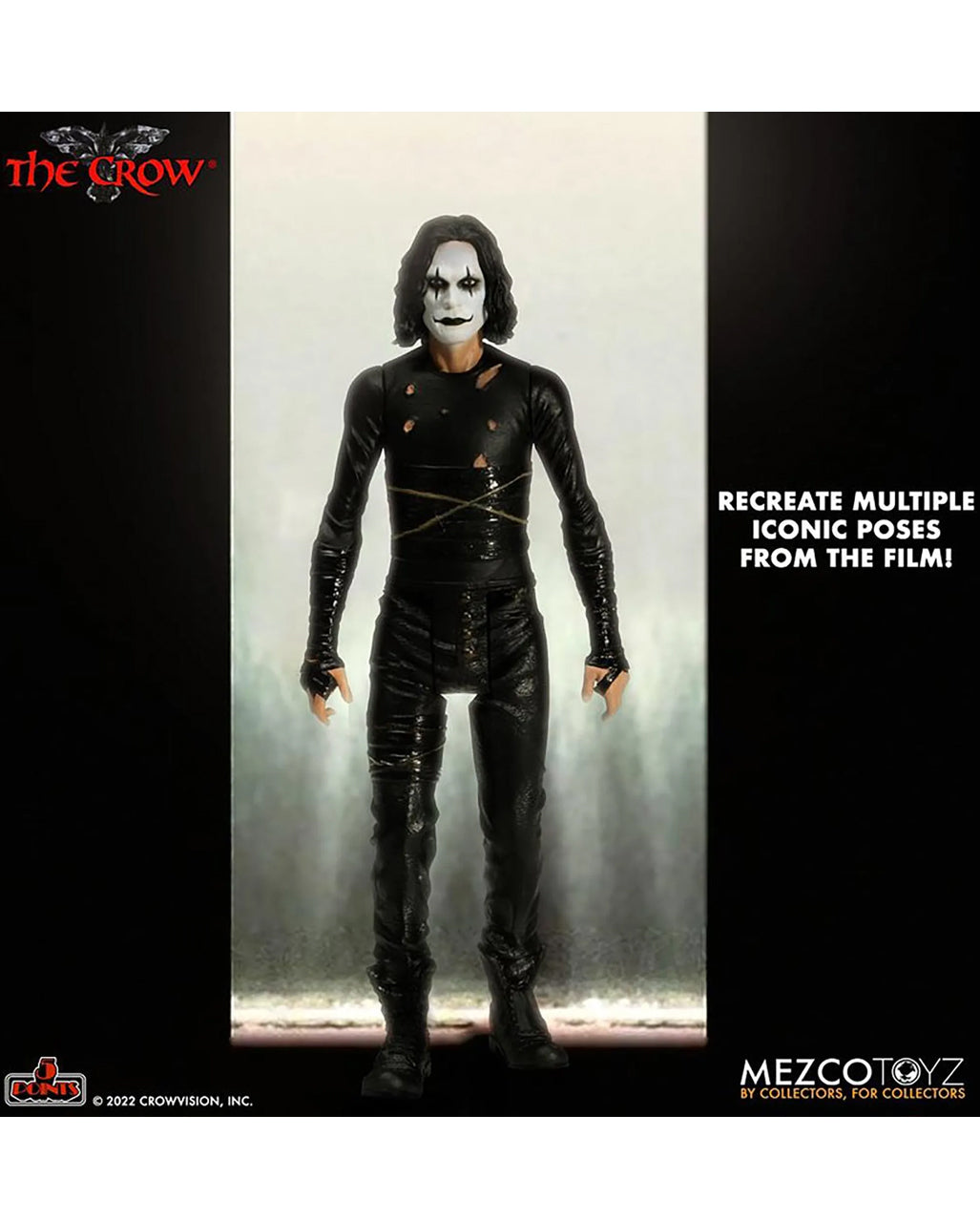 The Crow 5 Points Deluxe Actionfigur Set 10cm
