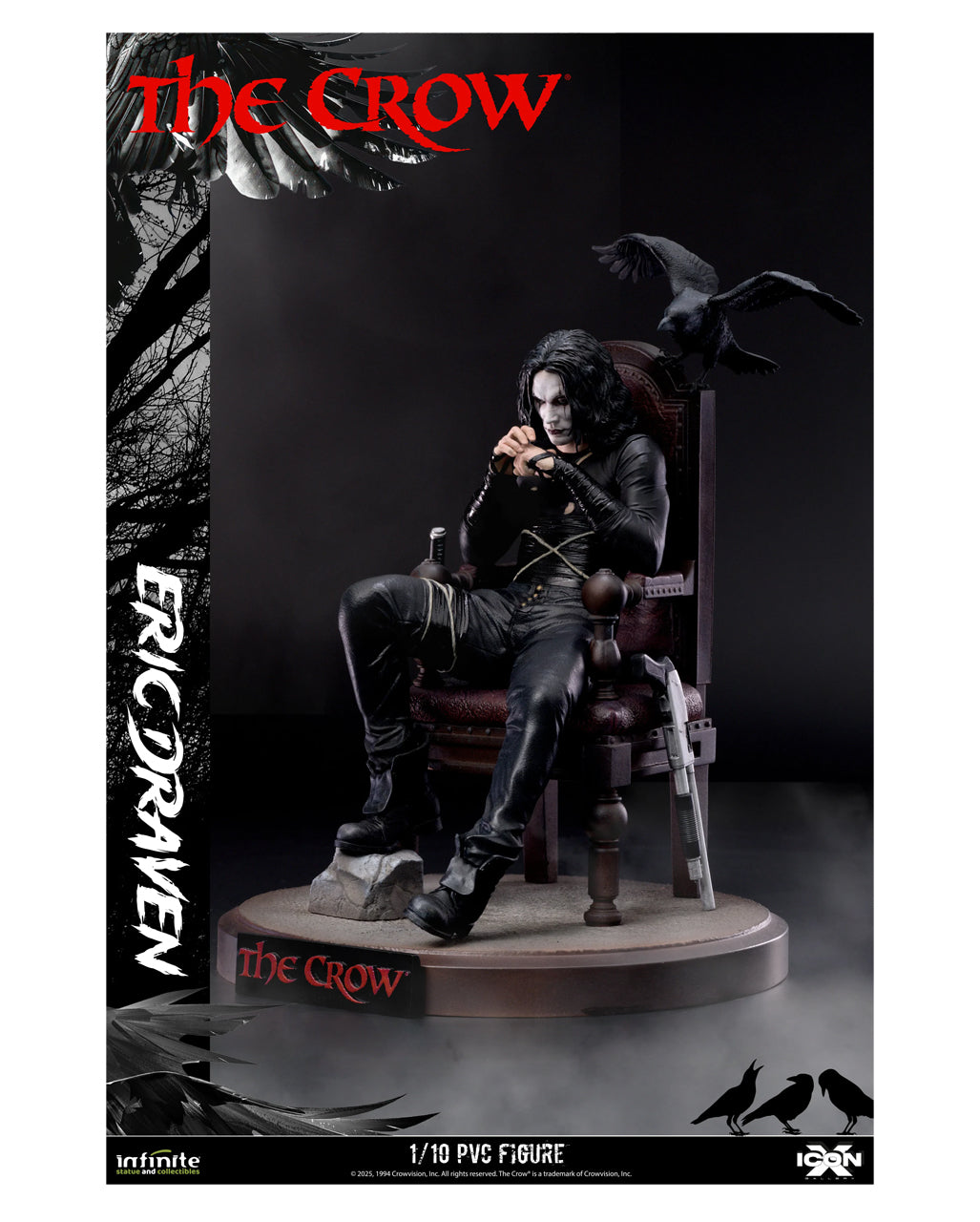 The Crow Eric Draven Icon Figur 20cm