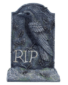 "The Last Perch" Raben Grabstein 25cm