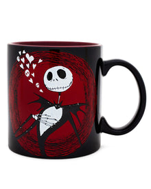 The Nightmare Before Christmas Jack Hearts Tasse