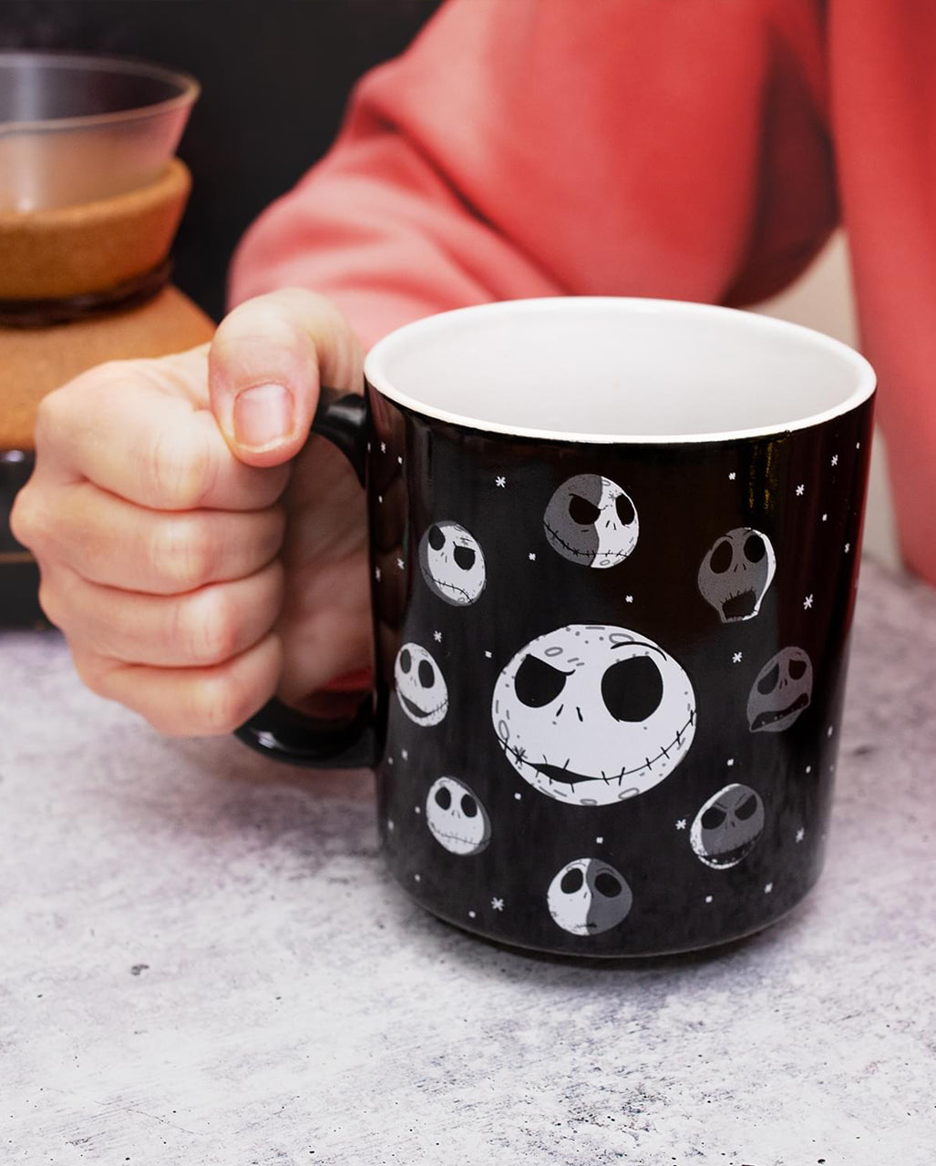 The Nightmare Before Christmas Jack Mond Phasen Tasse