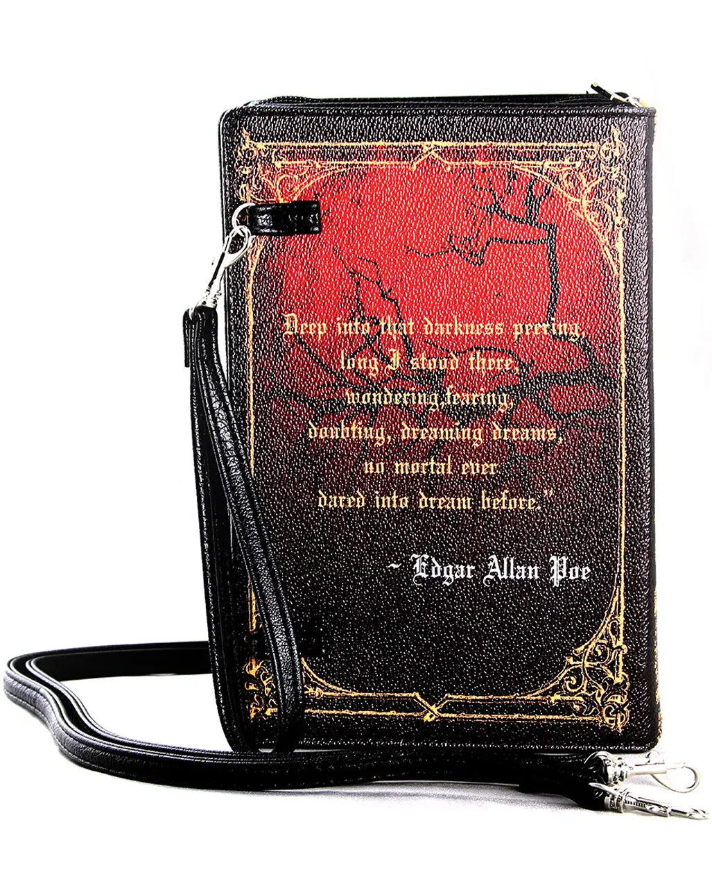 The Raven Buch Handtasche