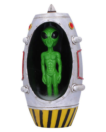 Alien Backflow Räucherkegel Halter 17,5cm