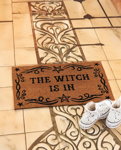 "The Witch Is In" Fußmatte 60x40cm