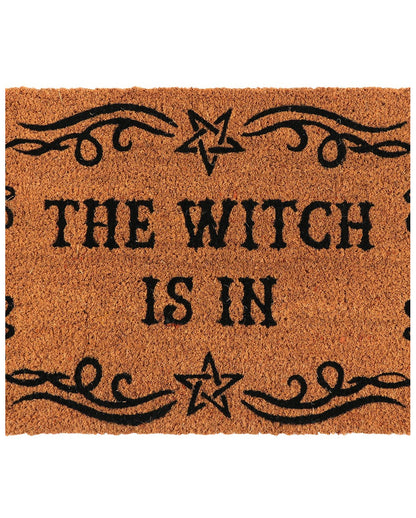 "The Witch Is In" Fußmatte 60x40cm